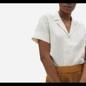 Everlane Linen Top